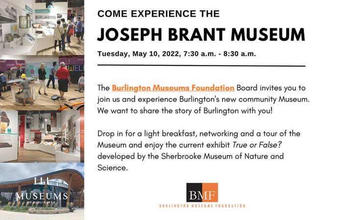 Breakfast, networking and tour of Joseph Brant Museum