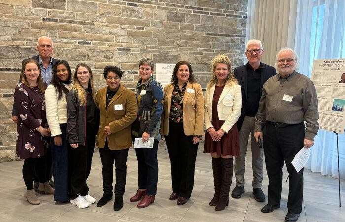 Guest participants at Iron Willed: Women in STEM Exhibit